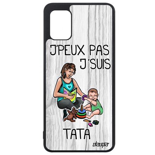 фото Чехол для мобильного galaxy a31, "не могу - стала тетей!" комикс пародия utaupia