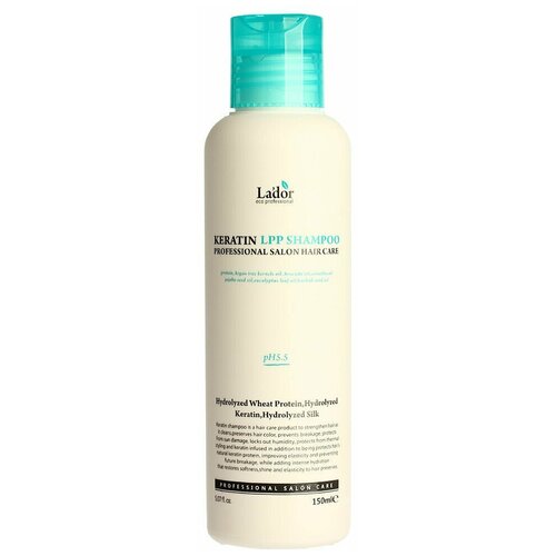 Купить Lador Шампунь для волос кератиновый Keratin LPP Shampoo 150мл, La'dor