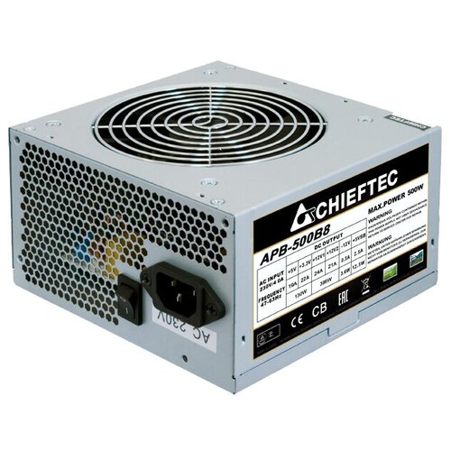 Блок питания Chieftec APB-500B8 500W серый блок питания chieftec apb 700b8 700w черный