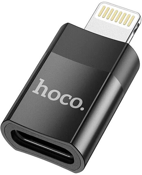 Аксессуар Hoco UA17 Lightning 8-pin Type-C USB Black 6931474761996