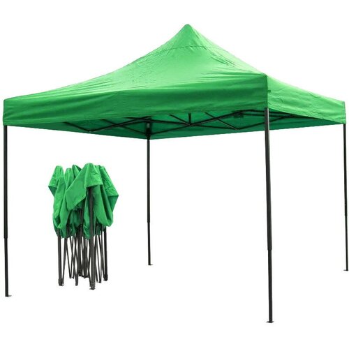 Тент-шатер Отдых раздвижной 2х2х2,5 метра зеленый