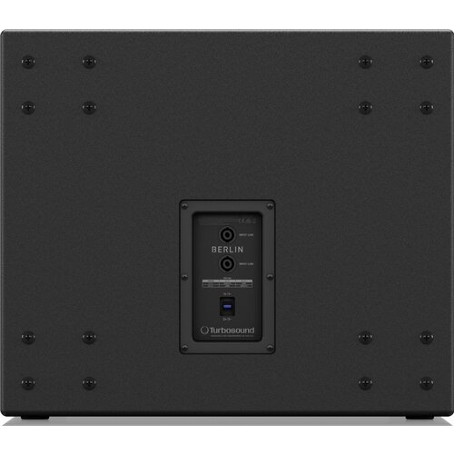 Turbosound BERLIN TBV118L пассивный сабвуфер прямого излучения 18 8 Ом 1600Вт RMS6400Вт пик 133дБ SPL 45Гц-200Гц -10дБ интегр подвес 14410300₽