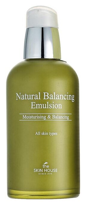 The Skin House Natural Balancing Emulsion Балансирующая эмульсия для лица, 130 мл