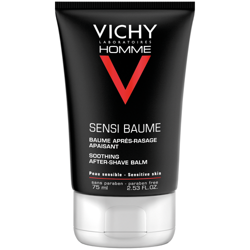 Бальзам после бритья VICHY Homme Sensi Baume смягчающий для чувствительной кожи, 75 мл