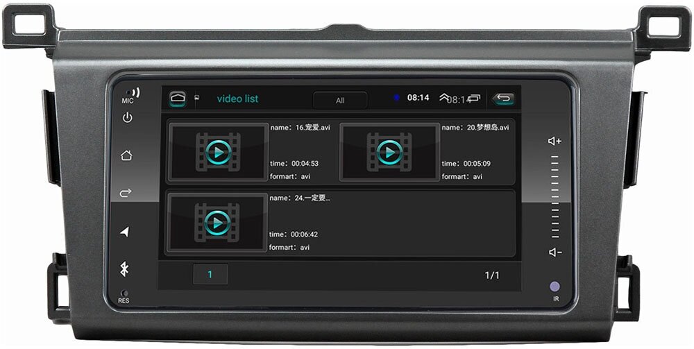 Магнитола в штатное место 2 din Toyota RAV4 4 (XA40) (2012-2019) OEM MT6901-RP-TYRV4X-06 2/32 на Android 10 CarPlay