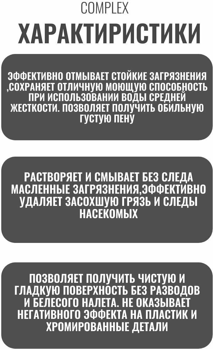 Бесконтактный шампунь для высокой жесткости воды SENZA / COMPLEX. — фото 2