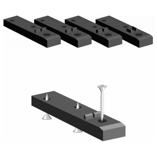 Фасадно-террасный крепеж ГеоПластБорд Фастер