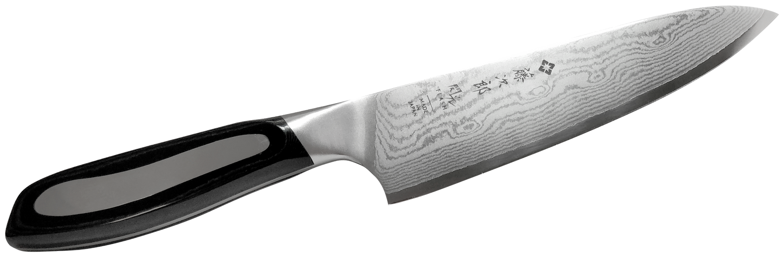 Нож шеф Tojiro Flash, 160 мм, сталь VG10, 63 слоя, рукоять микарта - фото №6