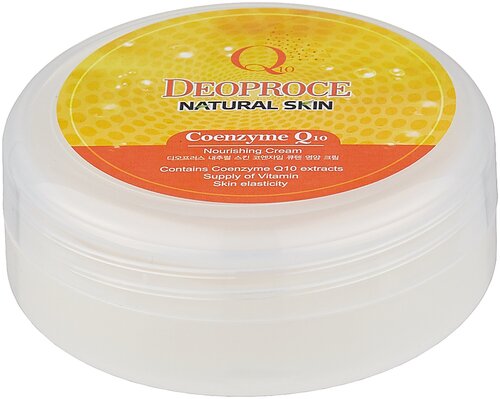 Deoproce Крем для тела Natural Skin Coenzyme Q10 Nourishing Cream, 100 мл