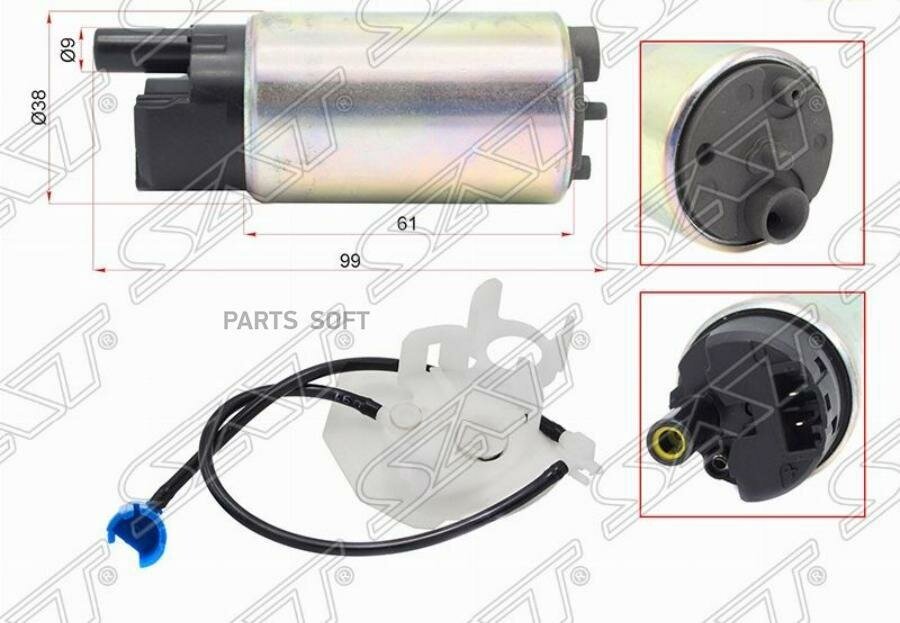 Топливный насос CR-V RE#/RM#/Outlander GF#W/Forester SJ5/Impreza XV 13- SAT ST-FP29 | цена за 1 шт