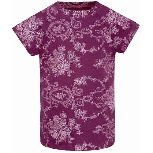 фото Футболка иново, размер 92, фиолетовый, серый