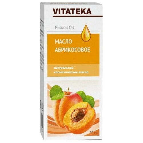 Vitateka Масло для тела Абрикосовое, 30 мл oleos масло абрикосовое косметическое для лица и тела 30 мл