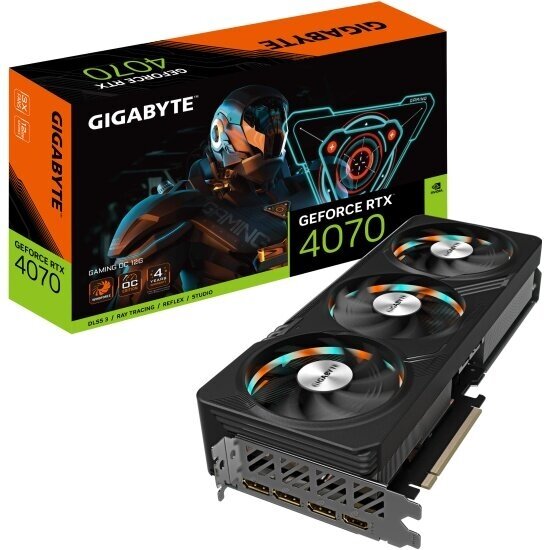 Видеокарта Gigabyte GeForce RTX 4070 GAMING OC 12G
