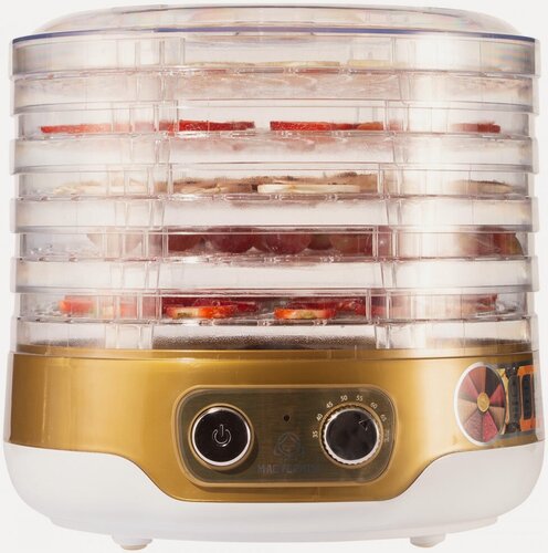 Изображение товара Сушилка для овощей Мастерица EFD-3051, бело-золотистый