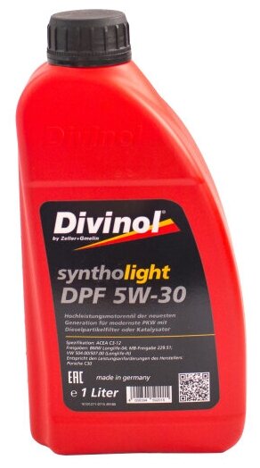 Divinol syntholight dpf 5w-30 motorenöl 1l Divinol 49180C069