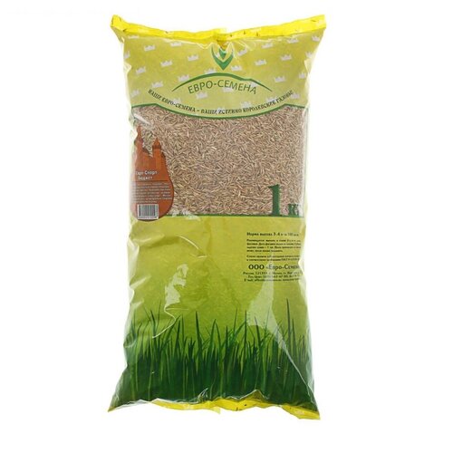 Смесь семян Евро-Семена Евро-Спорт Бюджет, 1 кг, 1 кг смесь семян евро семена придорожная 5 кг