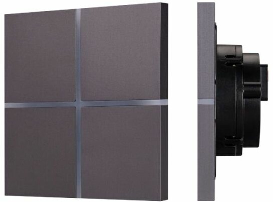 Сенсорная панель Arlight KNX-304-13-IN Grey BUS, Frameless 038309