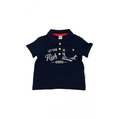 фото Футболка mini maxi 2941, цвет синий, размер 116