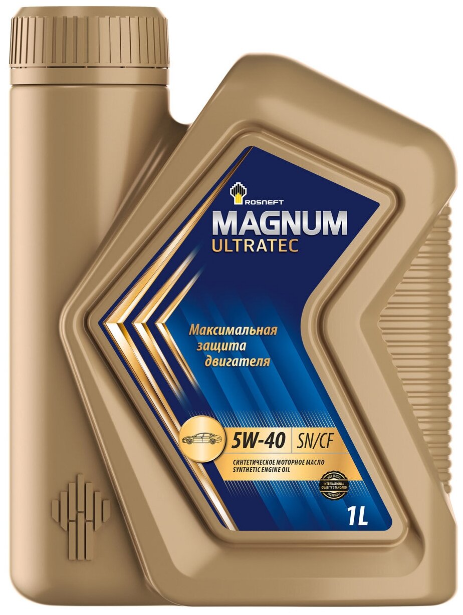 Синтетическое моторное масло Роснефть Magnum Ultratec 5W-40