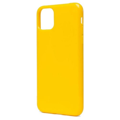 фото Чехол-накладка pero slim clip case для apple iphone 11 pro max, желтый