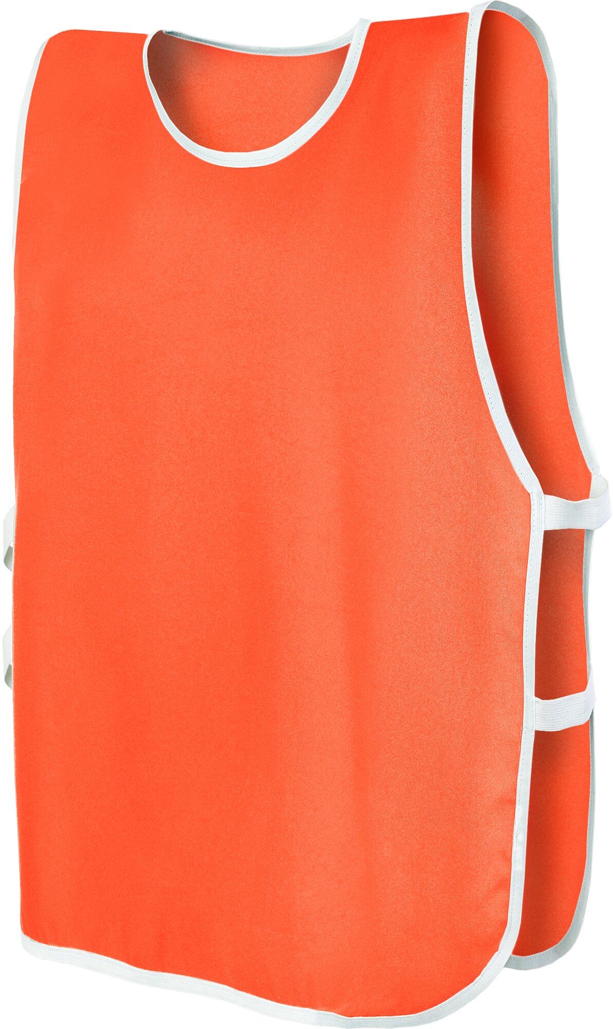 Футбольная манишка оранжевая, размер L/XL