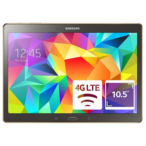 10.5 Планшет Samsung Galaxy Tab S 10.5 SM-T805, 3/16 ГБ, Android 4.4, коричневый