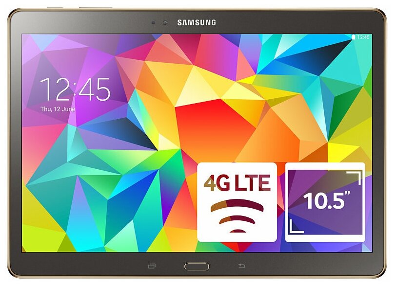   Samsung Tab S SM-T805NTSASER 10.1" 16Gb LTE black