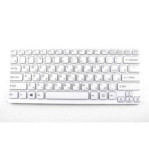 Клавиатура для ноутбука Sony SVE141 белая pn 9Z N6BSQ M0R NSK-SDMSQ 0R 149115111RU 9Z N6BBF R0R 1680₽
