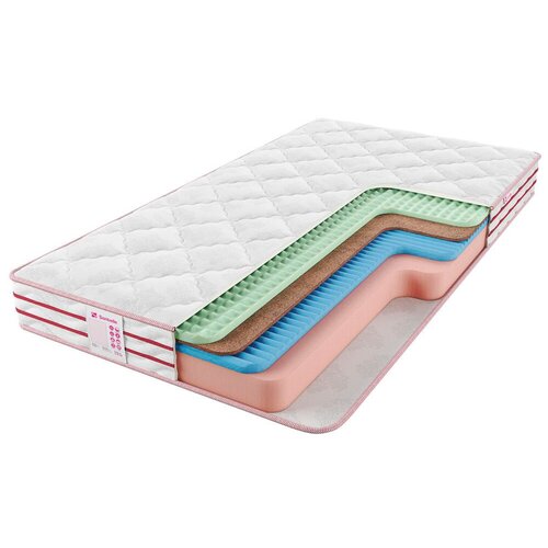 фото Матрас sontelle roll up middle-wave, белый