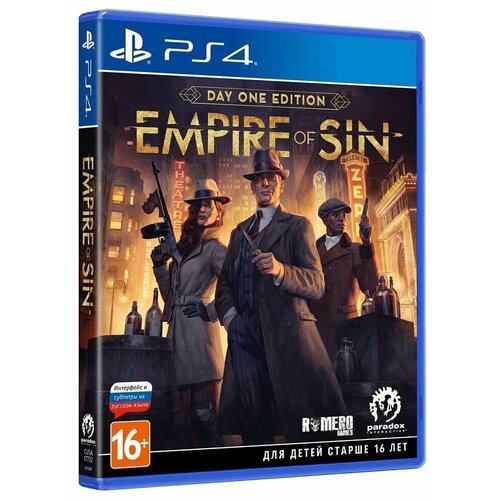 Игра Paradox Interactive Empire of Sin, русская версия, для PlayStation 4