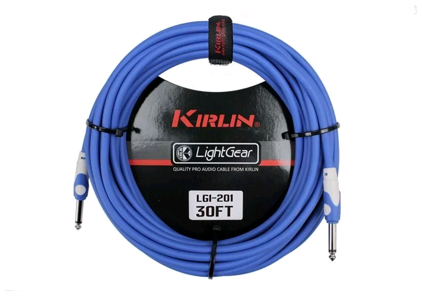 Синий инструментальный кабель, 3 м - Kirlin LGI-201/3m BL