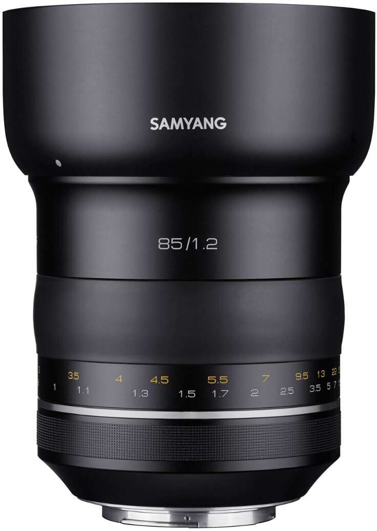 Samyang 85mm f/1.2 Premium XP AE Canon