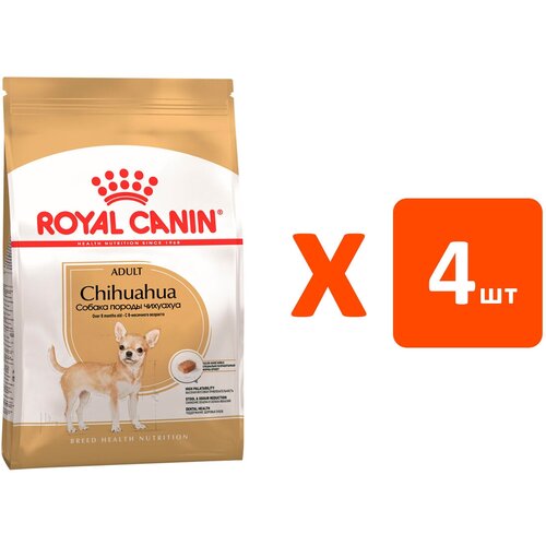 ROYAL CANIN CHIHUAHUA ADULT для взрослых собак чихуахуа (3 кг х 4 шт)