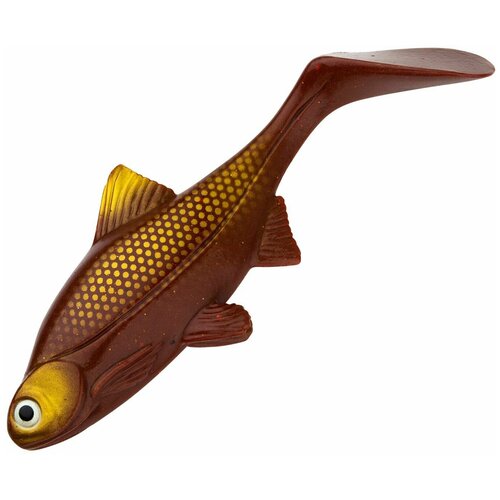 Приманка силиконовая Strike Pro Hooligan Roach 210мм #Smoked Herring