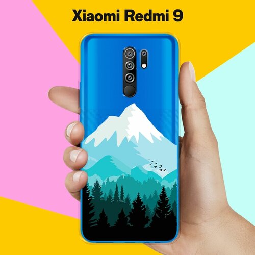 Силиконовый чехол Снежные горы на Xiaomi Redmi 9 силиконовый чехол на xiaomi redmi s2 redmi y2 сяоми редми с2 редми y2 горы арт 1 прозрачный