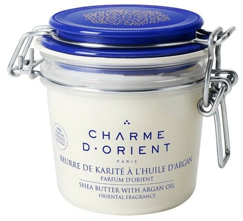 Charme DOrient Баттер для тела Beurre de karite a l’huile d’argan parfum dorient, 200 мл