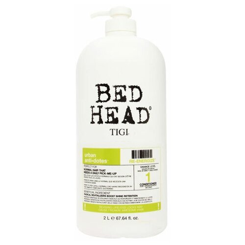 TIGI / Bed Head кондиционер Urban Anti+dotes Re-Energize уровень 1 для укрепления волос, 750 мл