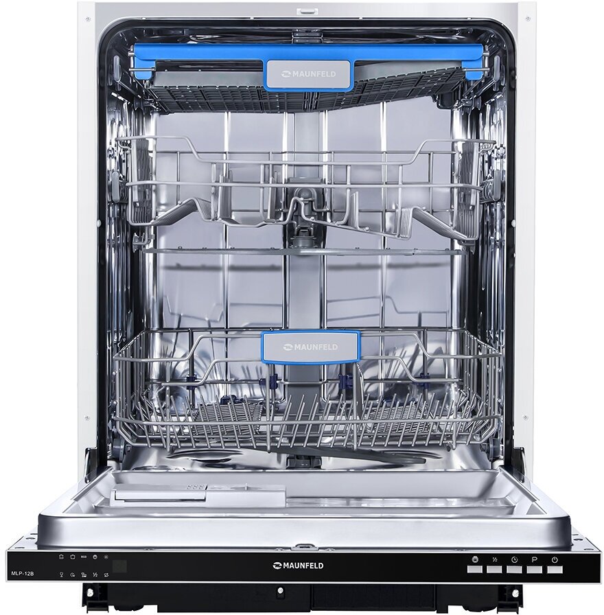 Встраиваемая посудомоечная машина MAUNFELD MLP 12B, 60х82х55, цвет нержавеющая сталь