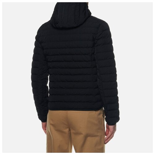 фото Мужской пуховик lacoste lightweight foldable hooded water-resistant чёрный , размер 50