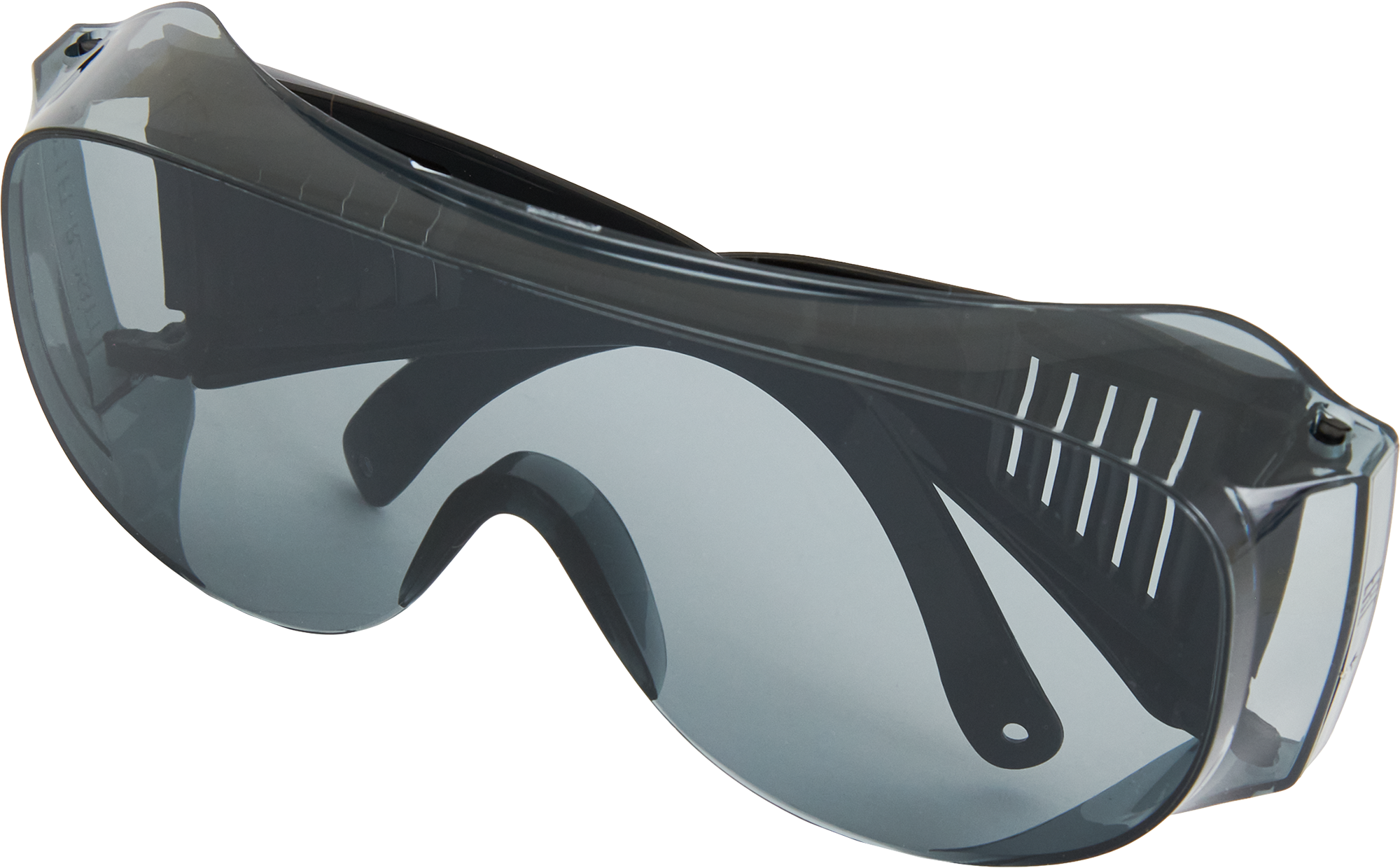 Очки защитные открытые Dexter 13524LMD серые с возможностью носки корригирующих очков