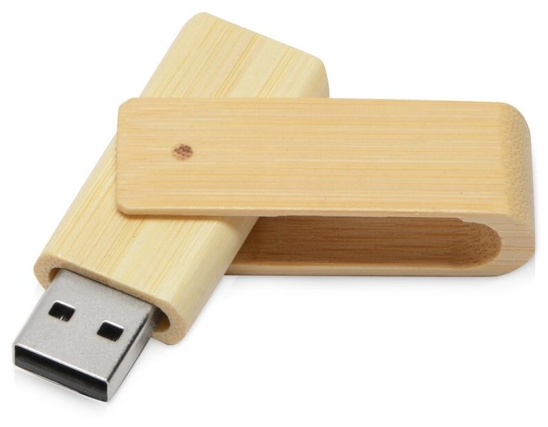 USB-флешка 2.0 на 16 Гб Eco, наутральный