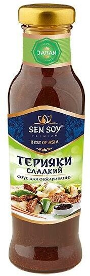 Соус SEN SOY Терияки Сладкий для обжаривания с/б 320г