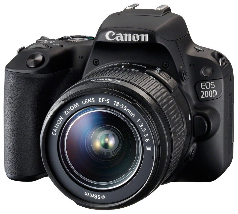 Фотоаппарат Canon EOS 200D Kit — купить по выгодной цене на Яндекс Маркете