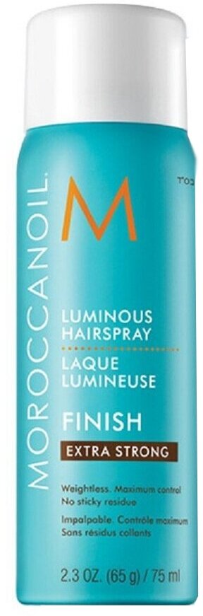 Moroccanoil Luminous Hairspray Extra Strong - Мороканойл Люминос Экстра Стронг Лак Экстрасильной фиксации, 75 мл -