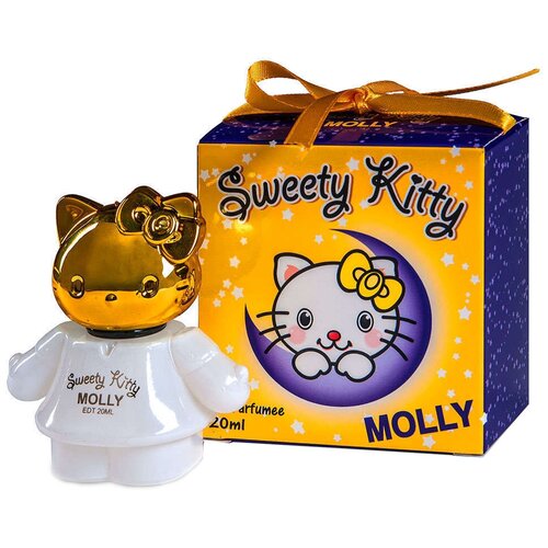 Понти Душистая вода для детей Sweety Kitty Molly (молли), спрей 20 мл в футляре