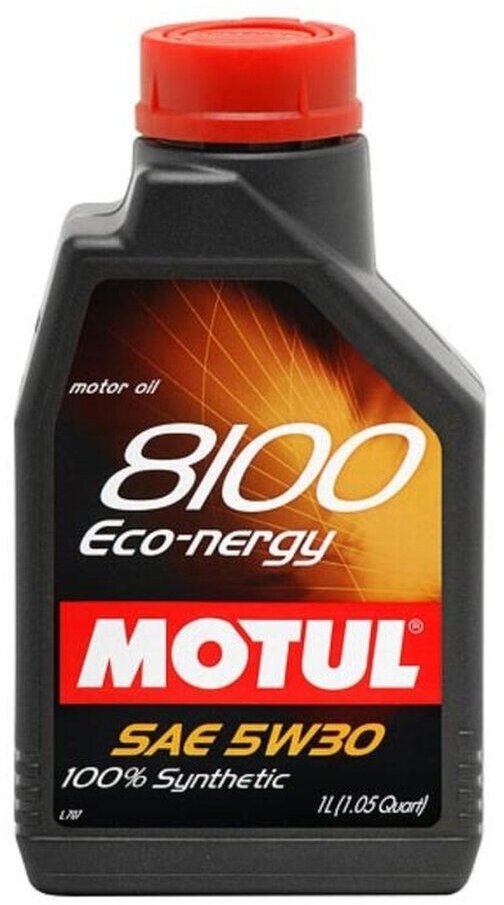 Моторное масло MOTUL 8100 Eco-nergy 5W30, 1л (арт. 102782) MOTUL-8100EN-5W30-1L