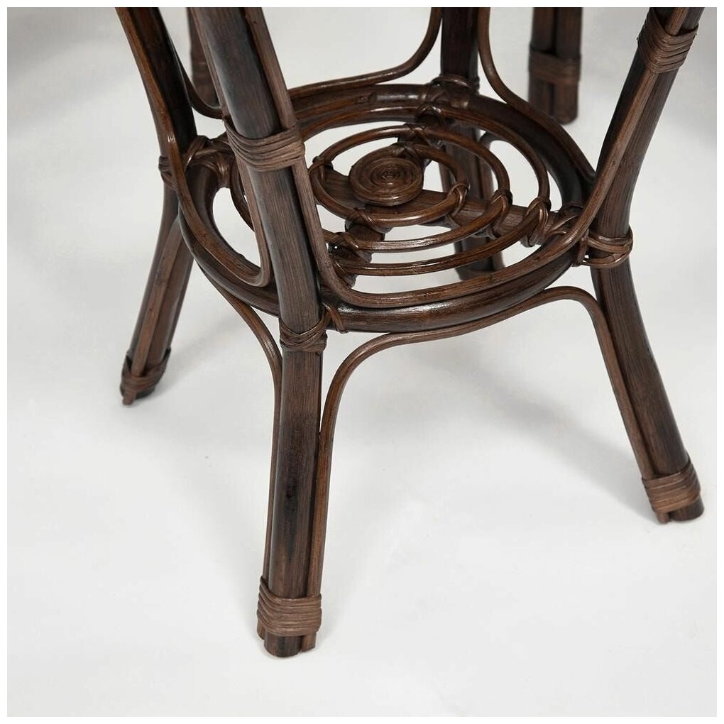 Террасный комплект " NEW BOGOTA " (2 кресла + стол) /с подушками/грецкий орех