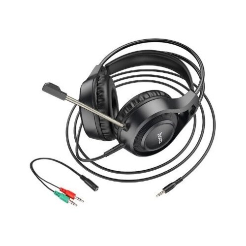Проводные наушники Hoco W106 игровые черный 122600₽