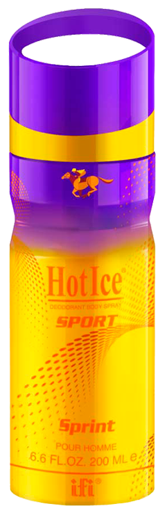 Hot Ice Мужской Sport Sprint Pour Homme Дезодорант-спрей (spray) 200мл