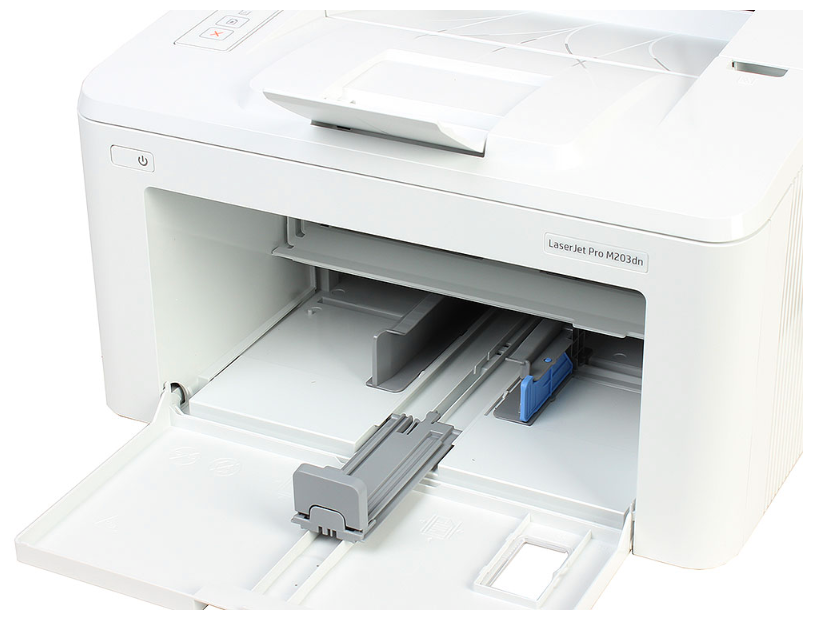 Принтер HP LaserJet Pro M203dn лазерный, цвет: белый [g3q46a] - фото №2